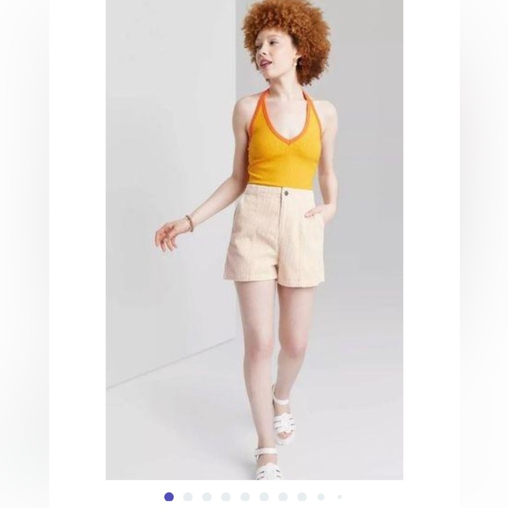 Wild Fable new high rise corduroy short size L new